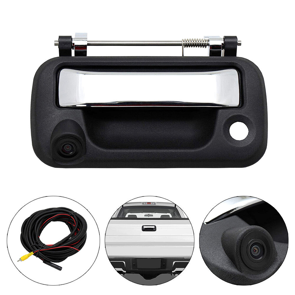 Fits for Ford LincolnMark LT Base Tailgate Handle and Bezel Trim With Camera Kit Q