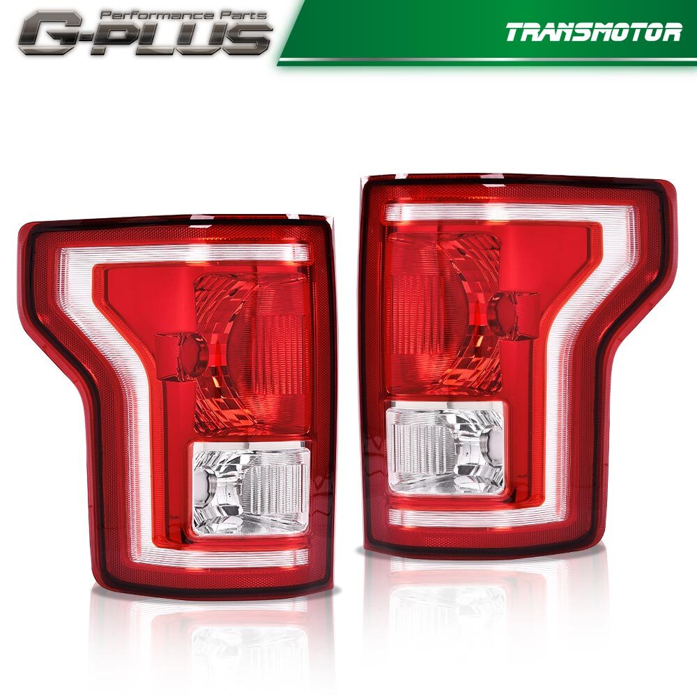 Fits 15-17 for LH & RH Halogen Tail Light Assembly Brake Light - v