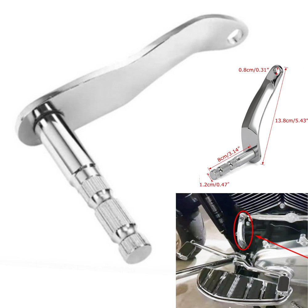 Extended shift lever arm for Harley Softail Fat Boy Luxury Chrome - n