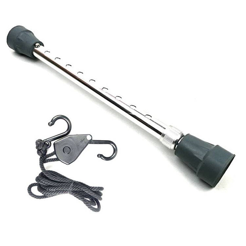 Adjustable car hood lift support pillar door prop rod repair tool - n