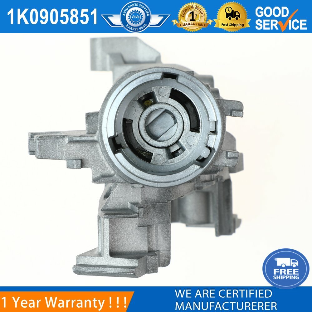 Ignition switch and steering lock housing for Audi A3 TT and for Volkswagen for Golf EOS