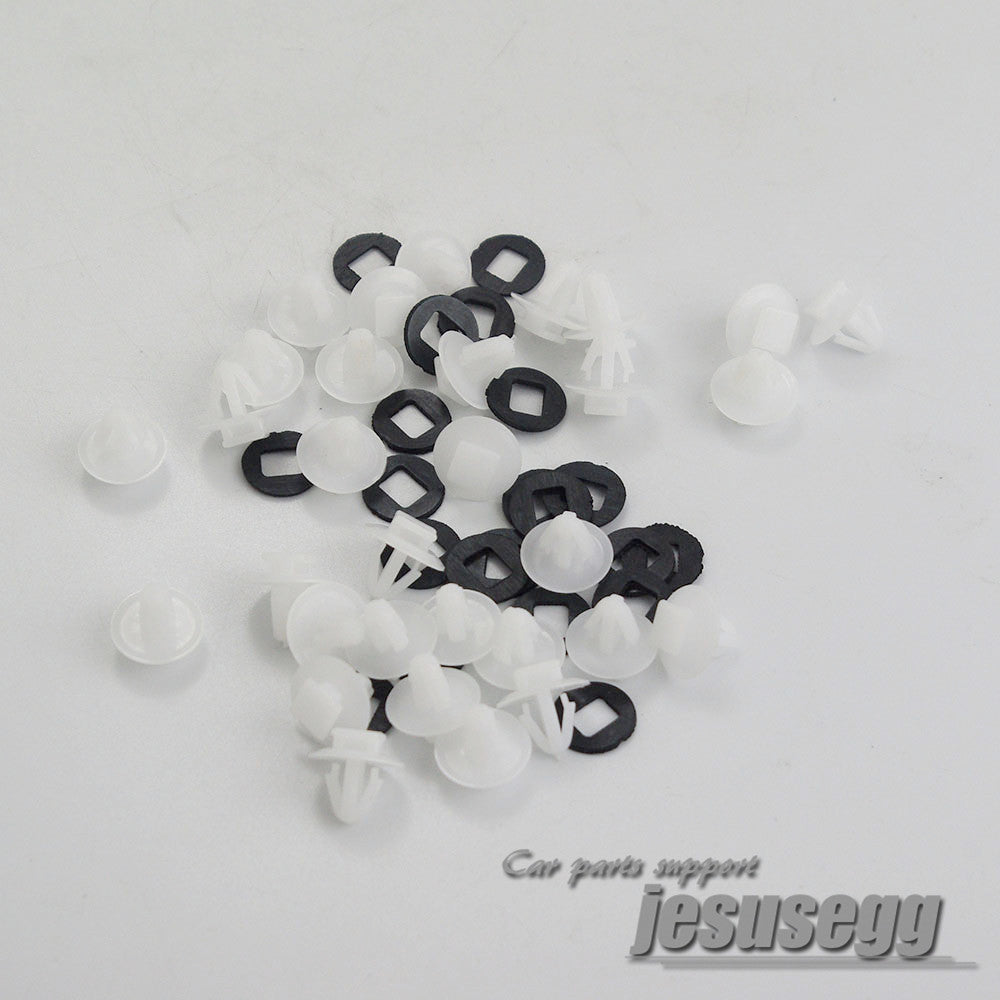 30Pcs Nylon Door Rivet Fastener Retainer Clips for Toyota 62955-20020 94848834