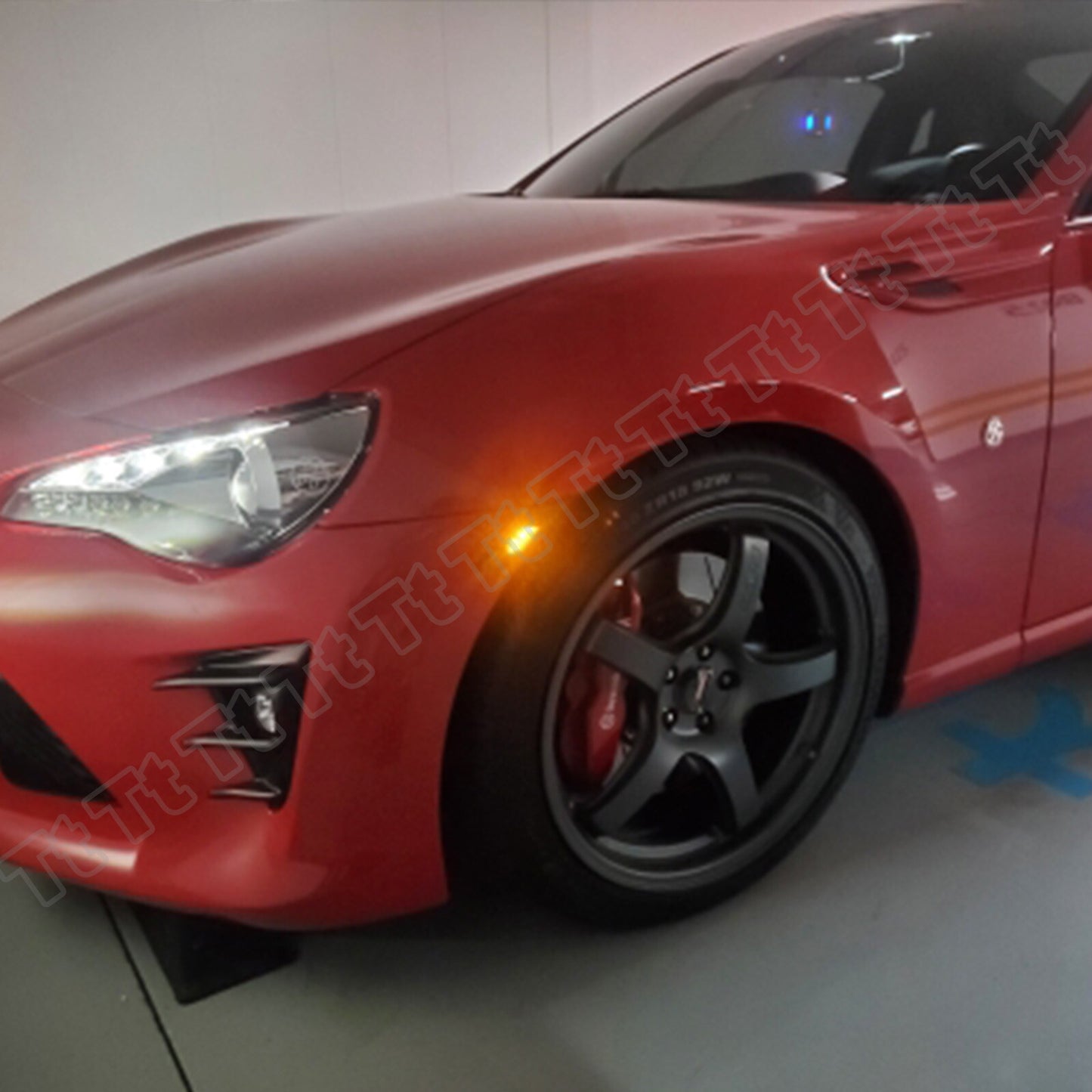 LED Smoke Side Marker Turn Signal Light Parking Light for for Subaru BRZ for Scion FRS 86- v