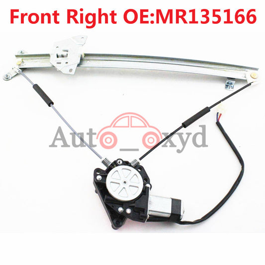 MR135166 Front Right Power Window Regulator & Motor for Mitsubishi Montero 92-00 Q