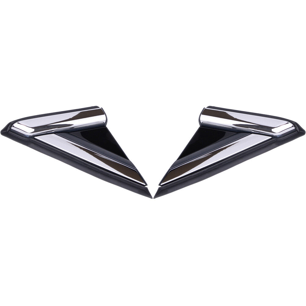 Pair Front Left+Right Mirror Triangle Molding Fenders for 2013-2018 for Ford Fusion