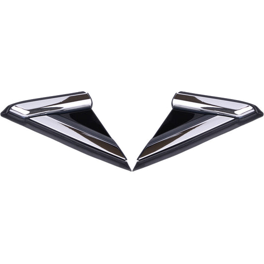 Pair Front Left+Right Mirror Triangle Molding Fenders for 2013-2018 for Ford Fusion
