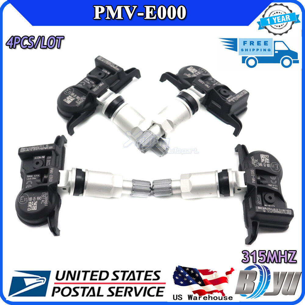 TPMS for Tacoma for Camry 4Runner, for Lexus for ES , RX 315MHz 4-piece PMV-E000- v
