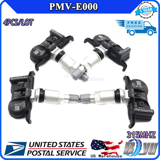 TPMS for Tacoma for Camry 4Runner, for Lexus for ES , RX 315MHz 4-piece PMV-E000- v