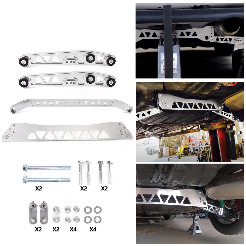Rear Lower Control Arm + Subframe Brace +Tie Bar for Honda for Civic EG 92-95