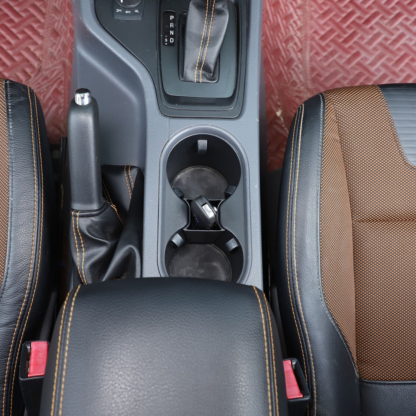 Central control storage box cup holder divider for Ranger 2015 - 2021 - n