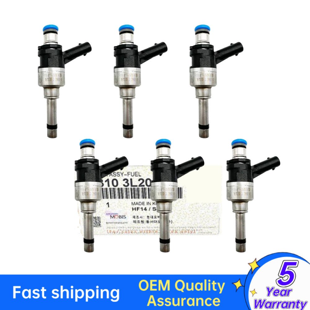 6X Fuel Injector for 2017-2024 for Hyundai Palisade for Kia Telluride 353103L200