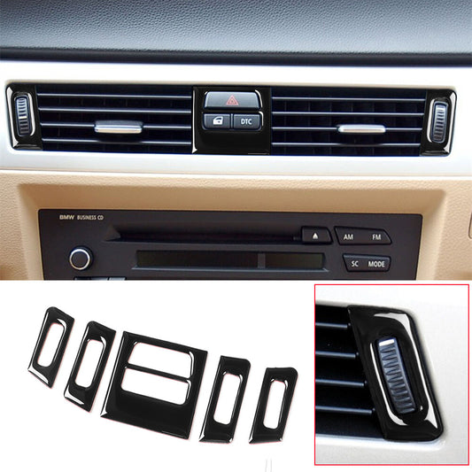 for BMW 3 Series E90 E92 E93 2005-2012 Black Air Conditioner Outlet Vent Cover¡Á5