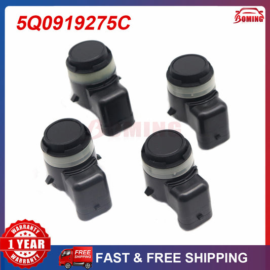 4x 5Q0919275C PDC Ultrasonic Parking Sensor for VW for Audi for Porsche 5Q0919275AGRU Q