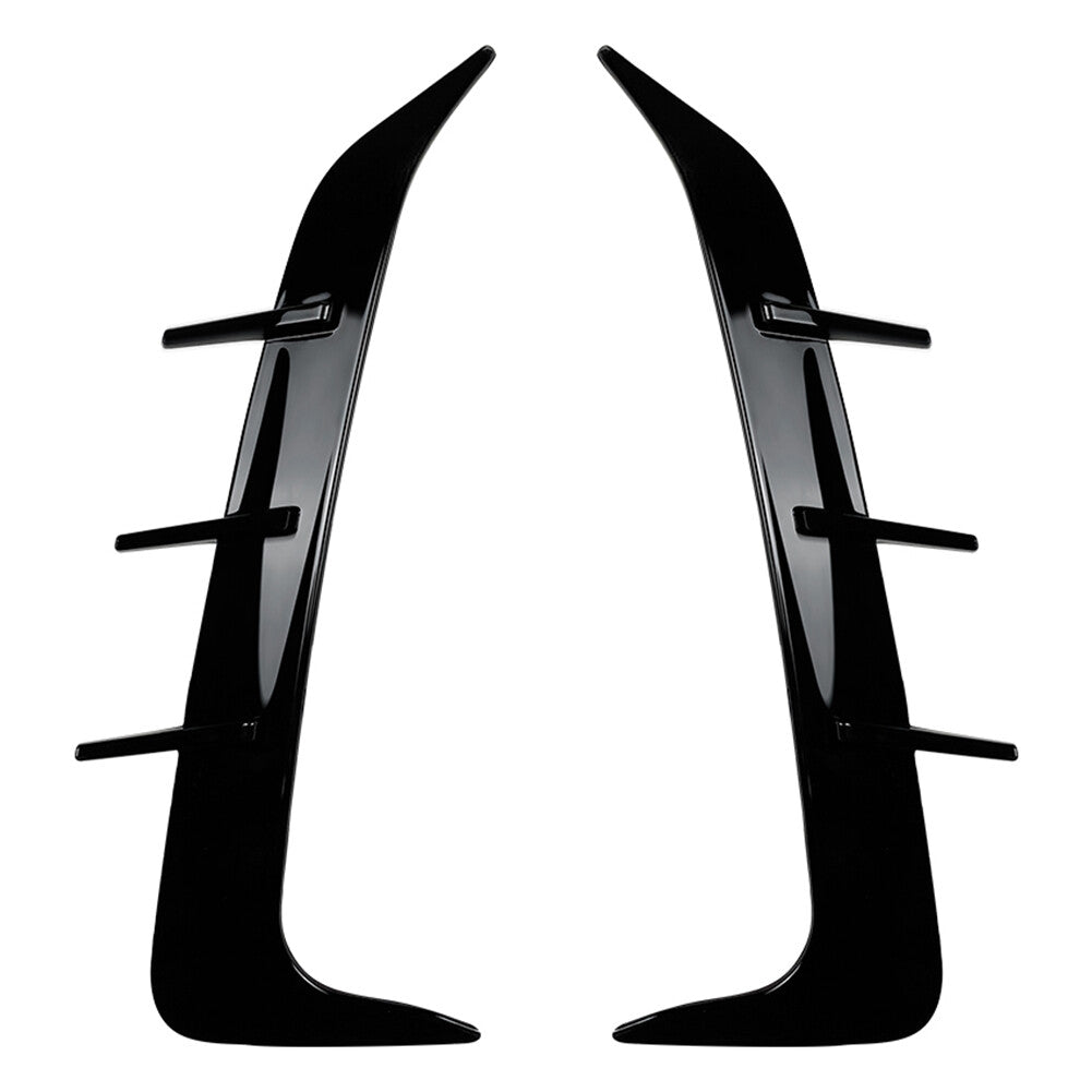Rear Bumper Splitter Spoiler Canard Air Vent Cover Trim for BMW X6 G06 2019-2023