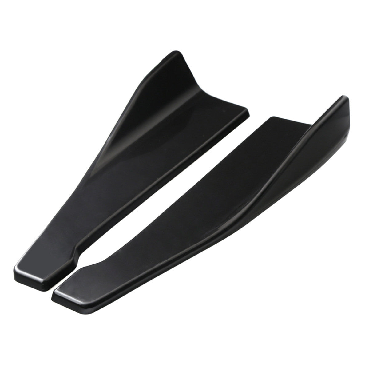 Car bumper deflector, boiler separator, diffuser, side skirt, anti-collision lip (2 pieces) n