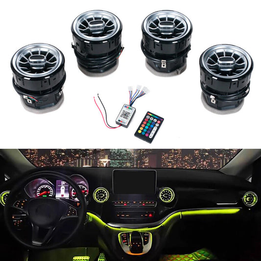 For V Class W447 Vito V250 Front Dashboard Air Condition Vent 1Set v