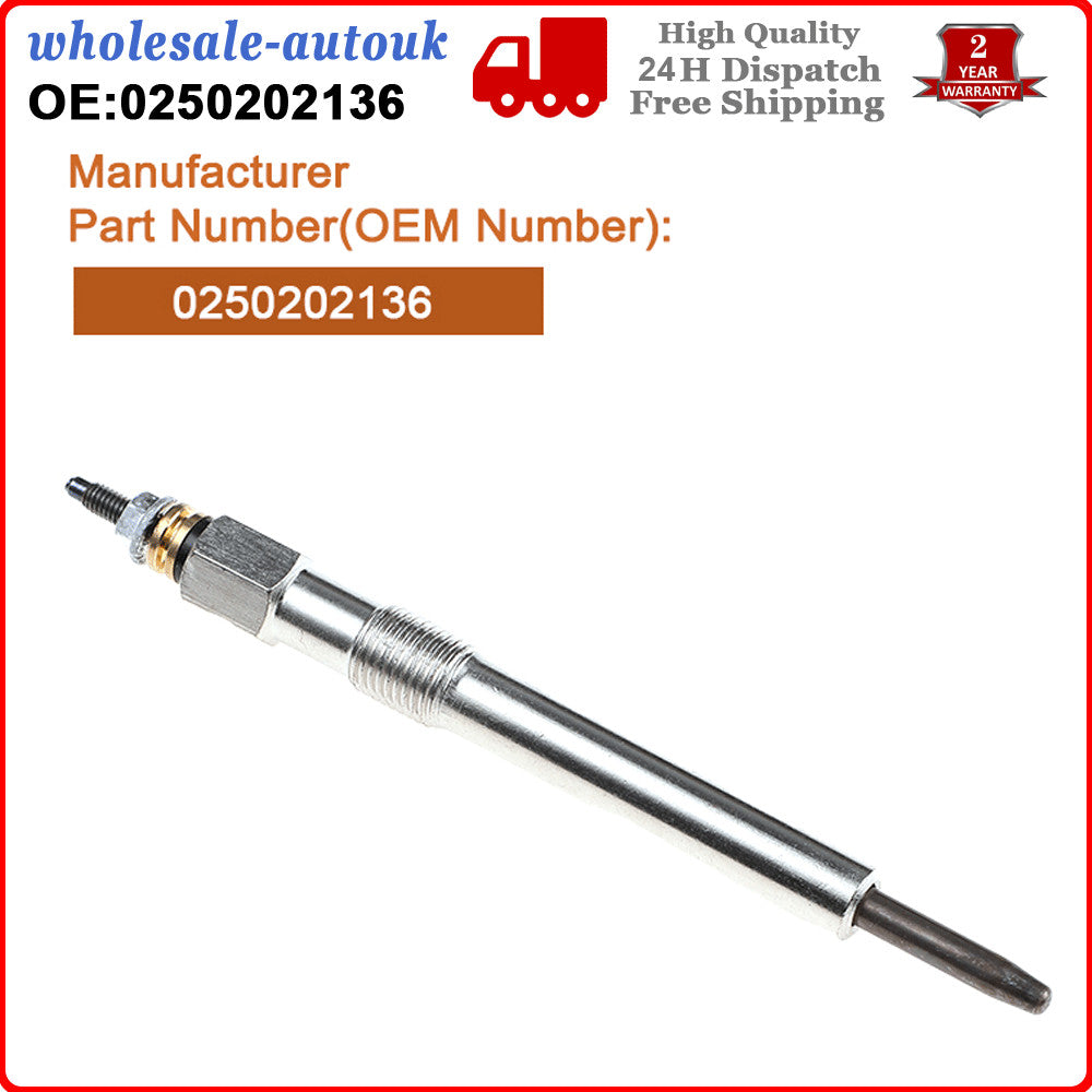 New Diesel Glow Plug 0250202136 for Great Wall Hover H3 H5 Wingle 3 Wingle 5 Q