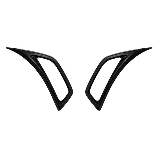 Black Car Fender Air Vent Outlet Cover Trim for Jeep for Wrangler JL JT 2018-2023