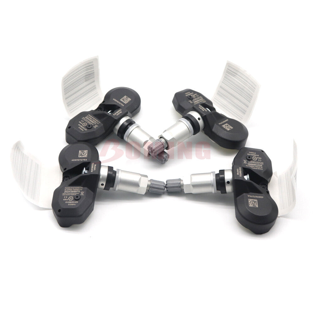 4pcs Tire Pressure System Sensor 4D0907275A TPMS for Audi for Maybach for Mercedes-Benz