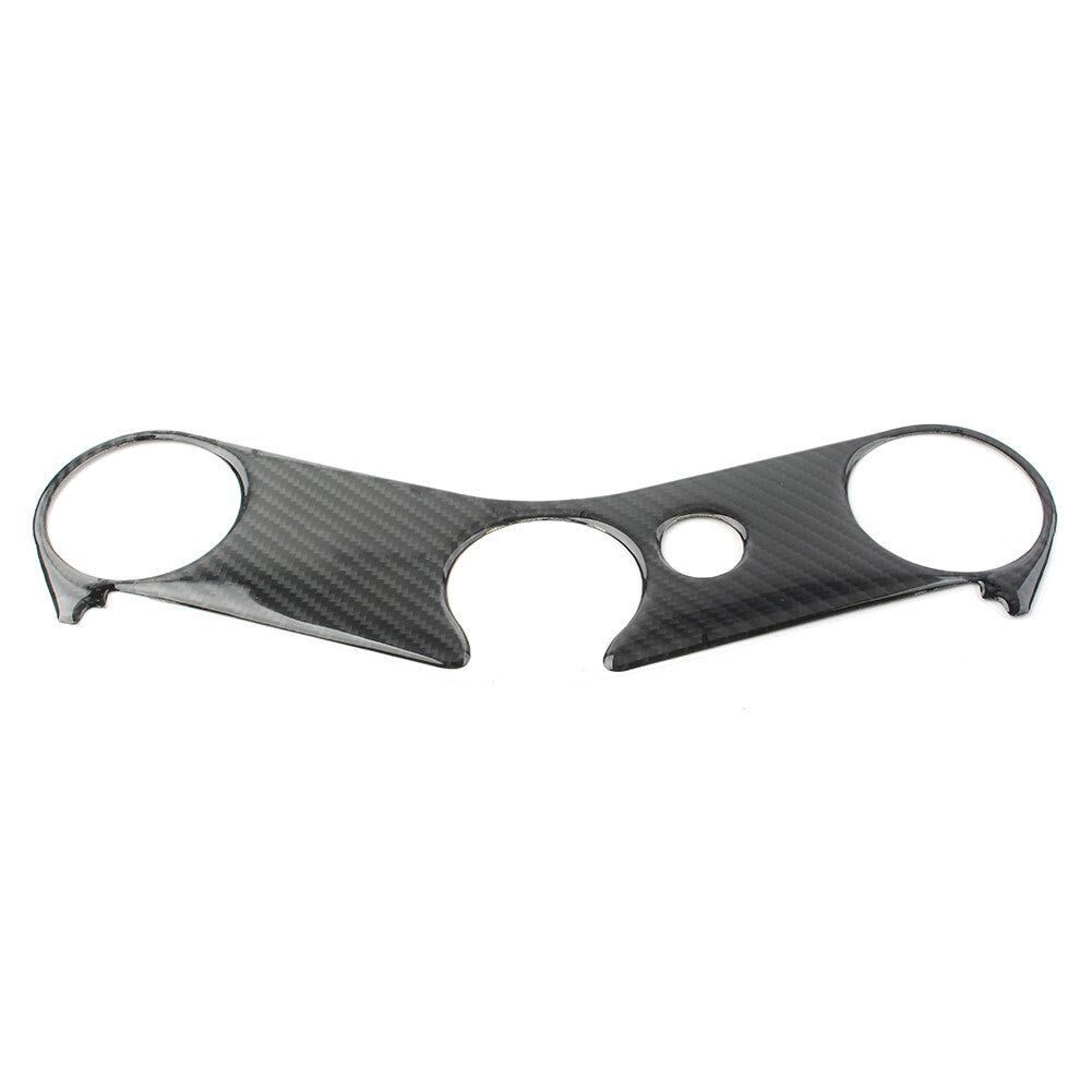 Carbon fiber exterior handle yoke cover protective sticker for Yamaha YZF R6 06-17 Q
