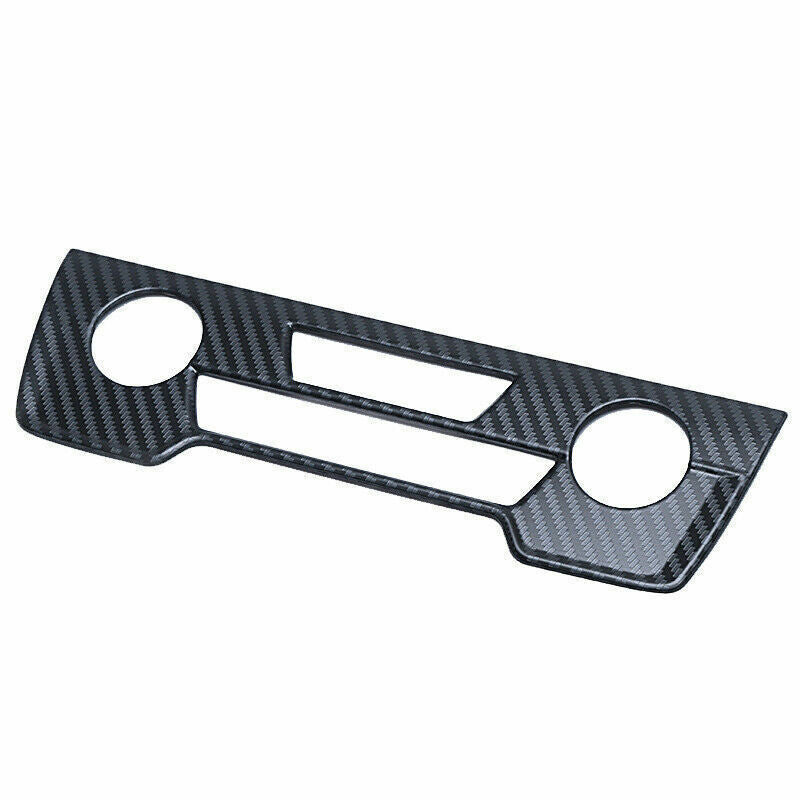 Car Console Volume Switch Panel Trim for Honda CRV 2017-2022 Steel Carbon Fiber