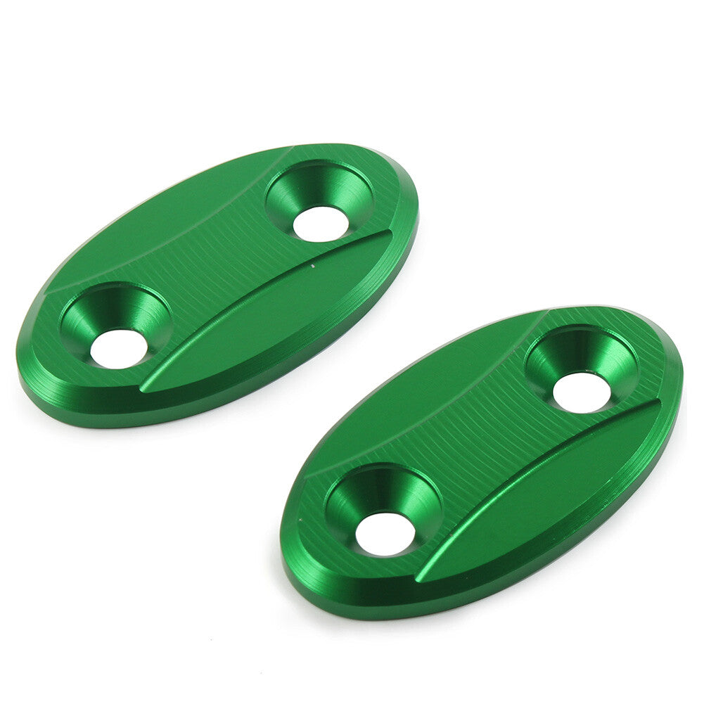 Paar R¨¹ckspiegel Block Off Bodenplatten Abdeckung F¨¹r for BMW S1000RR 2009-2018 Gr¨¹n