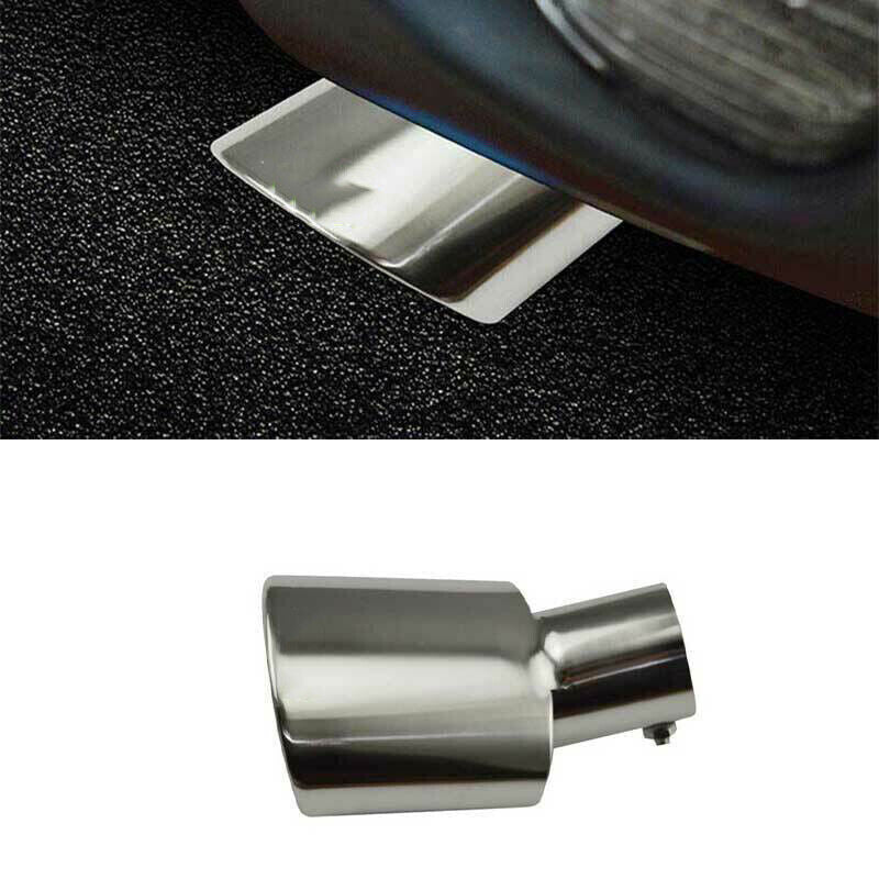 for Mitsubishi Outlander 2013-2021 Silver Car Rear Tail Exhaust Pipe Muffler Tip