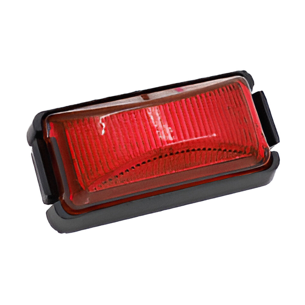 2pcs/Kit 6LED Red Clearance Lamp Side Marker Lights Truck Trailer Universal v