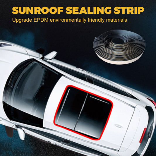 16FT Universal Car Windshield Seal Rubber Sunroof Window Glass Moulding Strip