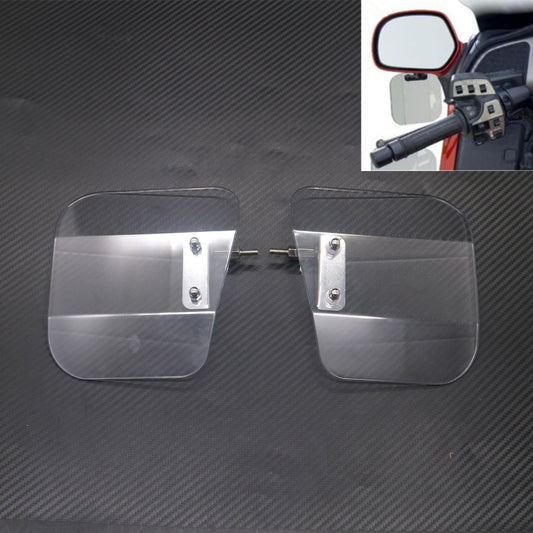 Clear Air Wing Deflector Windshield Mirror Mount for Honda Goldwing 1800 F6B Q