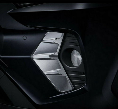 for Toyota RAV4 2019-2022 Chrome Front Fog Light Lamp Cover Molding Trim 2pcs