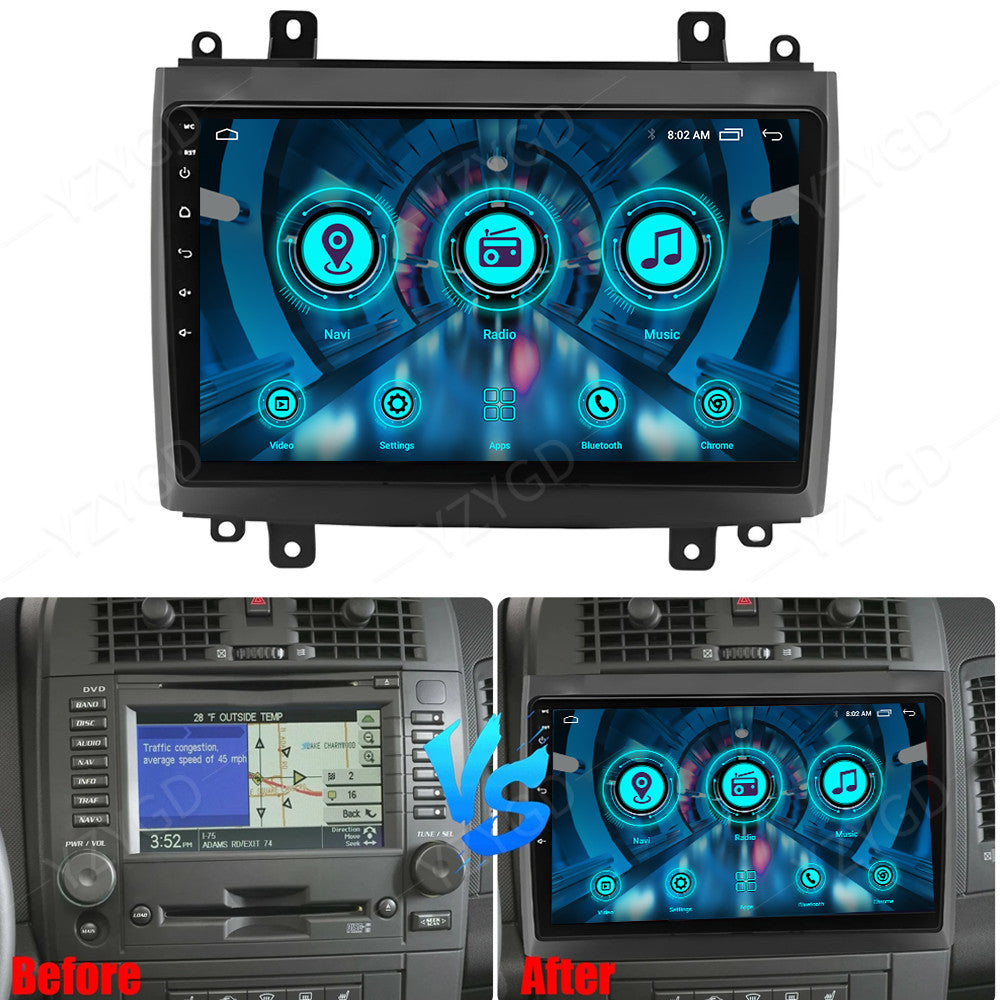10Android Carplay for Cadillac CTS 2003-2009 Car Stereo Radio GPS Navi Screen