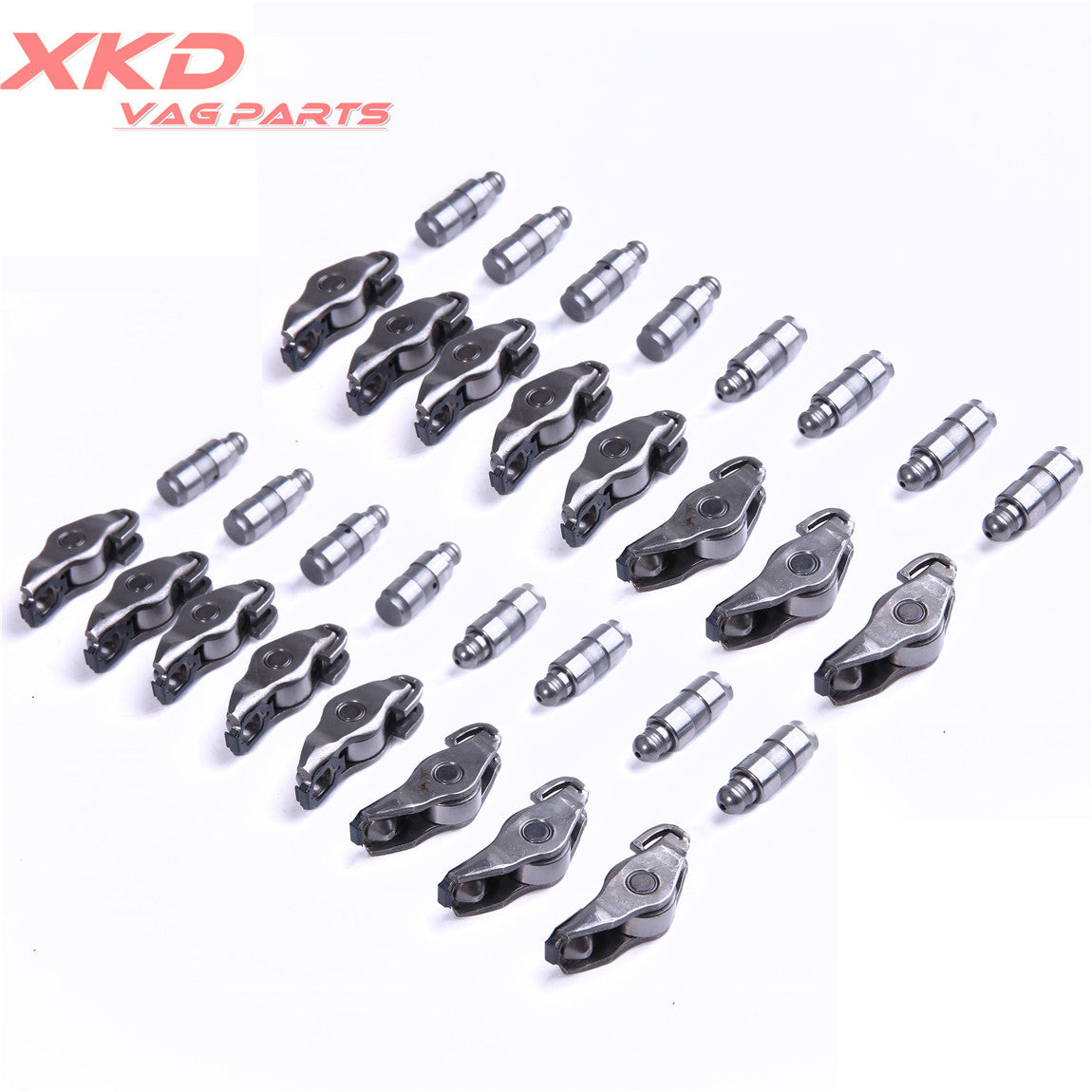 Engine valve lifters and rocker arms are suitable for Volkswagen CC, for Jetta MK5, for Passat , for Audi A3, CCTA, and CBFA models.