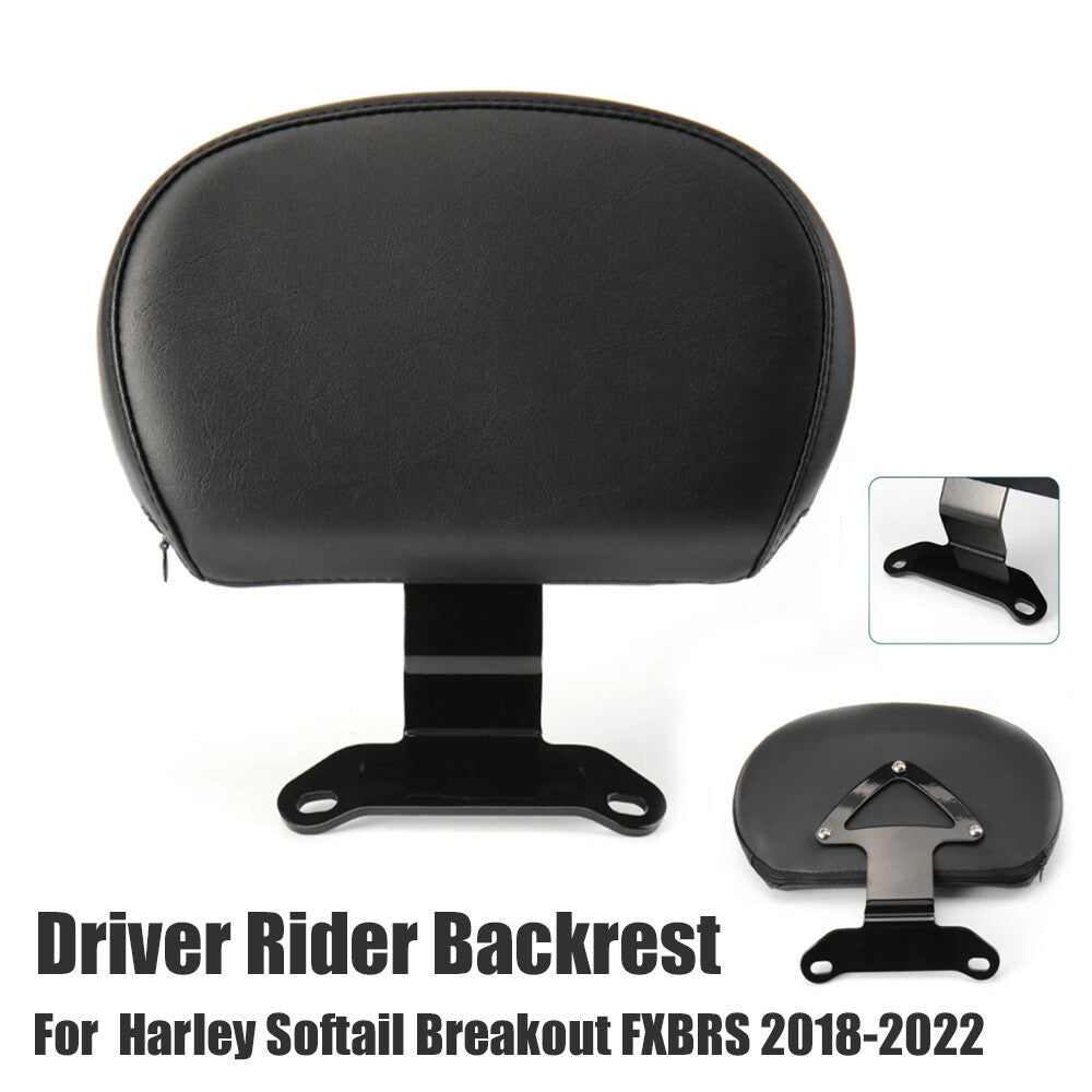 Suitable for 2018-2022 for Harley Breakout 114 FXBRS / 2018-2020 FXBR rider/driver backrest - n