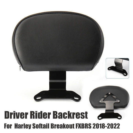Suitable for 2018-2022 for Harley Breakout 114 FXBRS / 2018-2020 FXBR rider/driver backrest - n