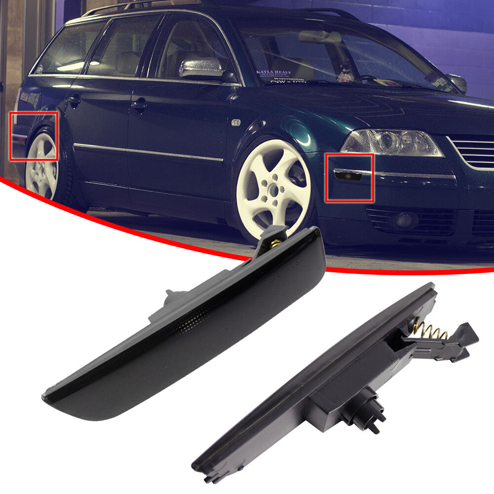 Front/Rear Side Marker Indicator Housing Kit for 2001-05 for VW for Passat B55- v