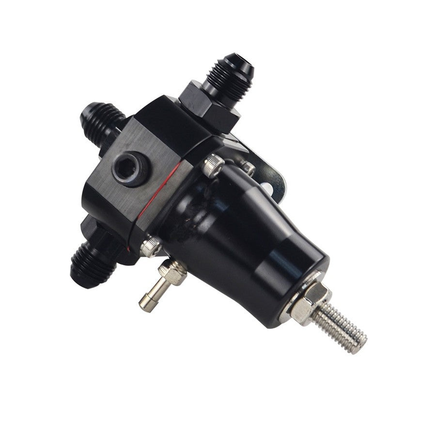 Universal Fuel Pressure Regulator + Gauge + AN6 Fitting 30-70 PSI Q
