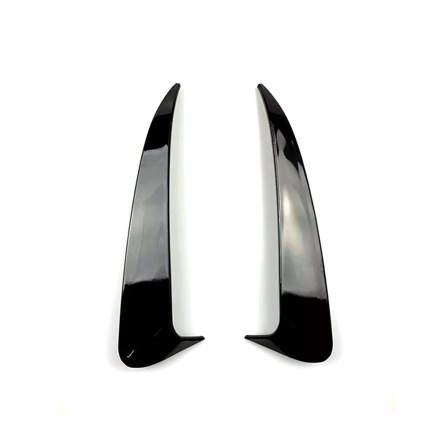 for Benz C Class W205 C43 Look Rear Bumper Air Vent Cover 2 Gloss Black New