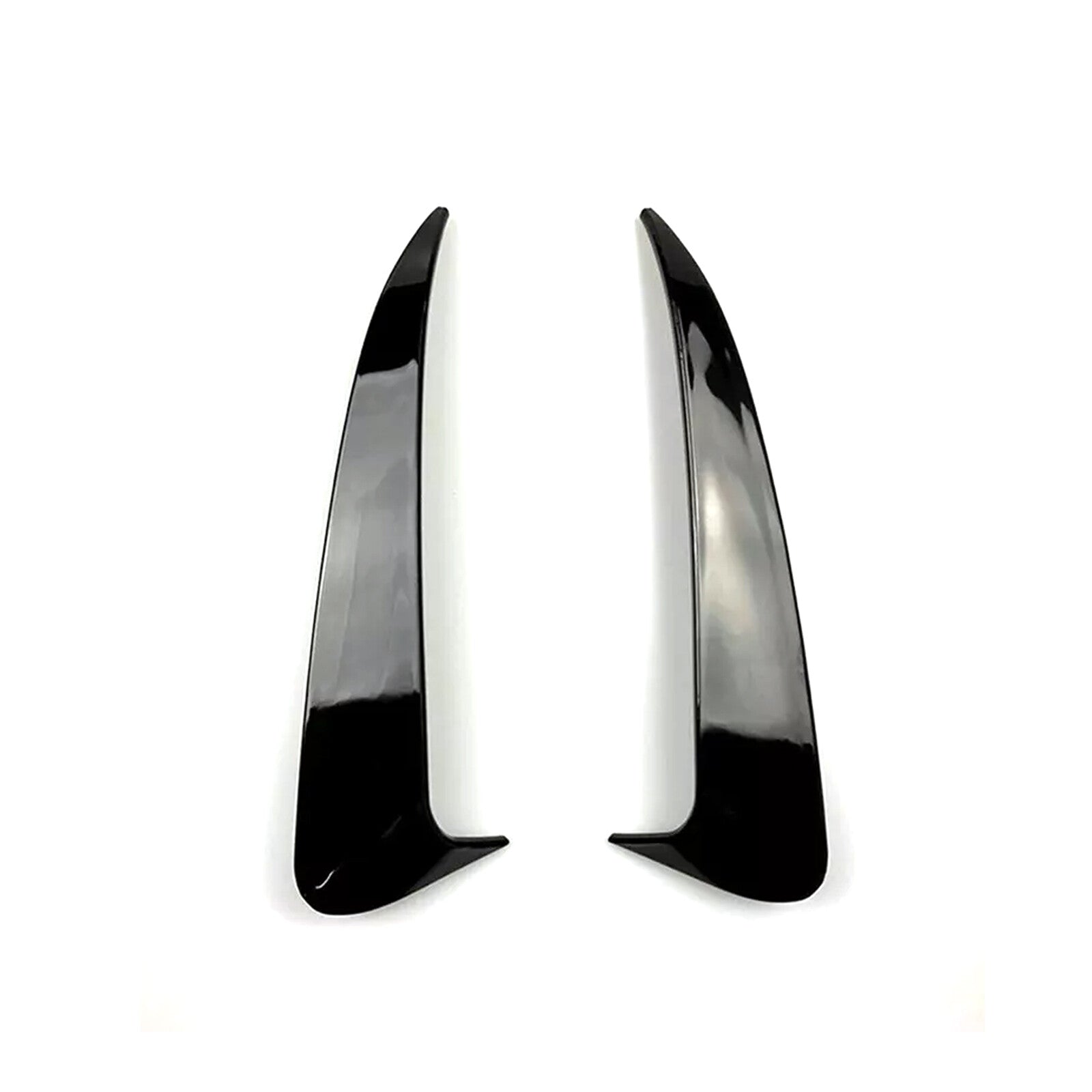 for Benz C Class W205 C43 Look Rear Bumper Air Vent Cover 2 Gloss Black New