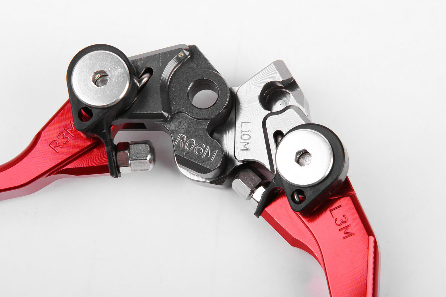 for HONDA CRF250X CRF450X 2004-2017 Clutch Brake Levers CNC Pivot Red US Stock