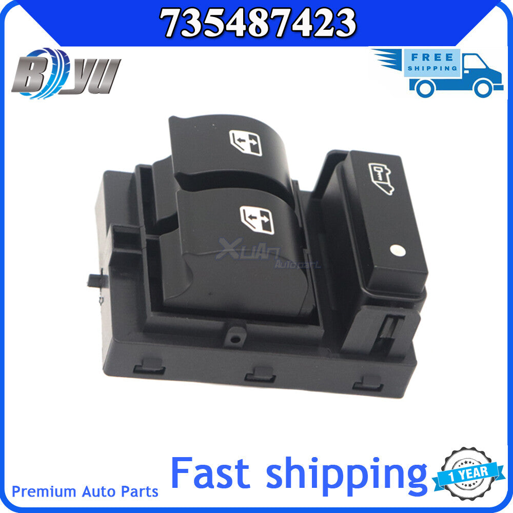 New 1x Power Window Switch Button for Peugeot Boxer for Citroen Jumper 735487423 v