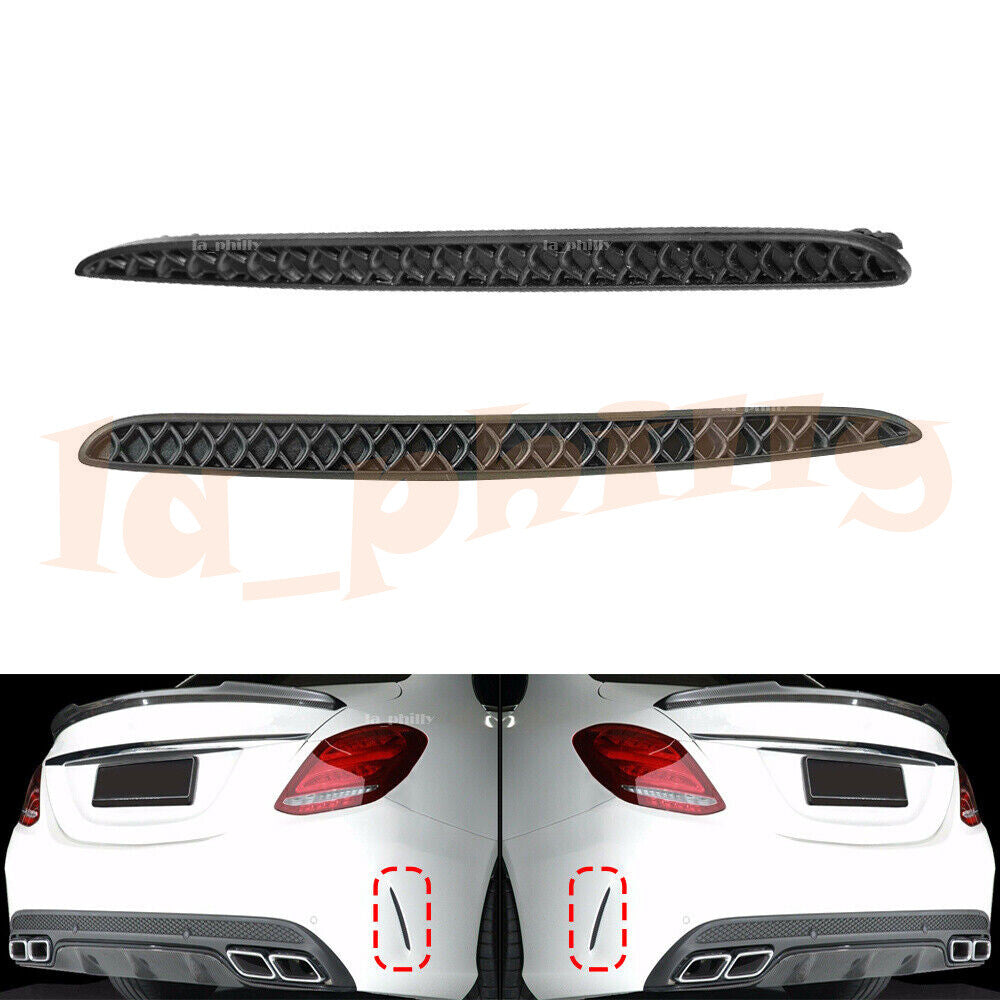 Rear RHLH Bumper Side Cover Grill Fit for MERCEDES for BENZ C63 W205 2013-2017 Q