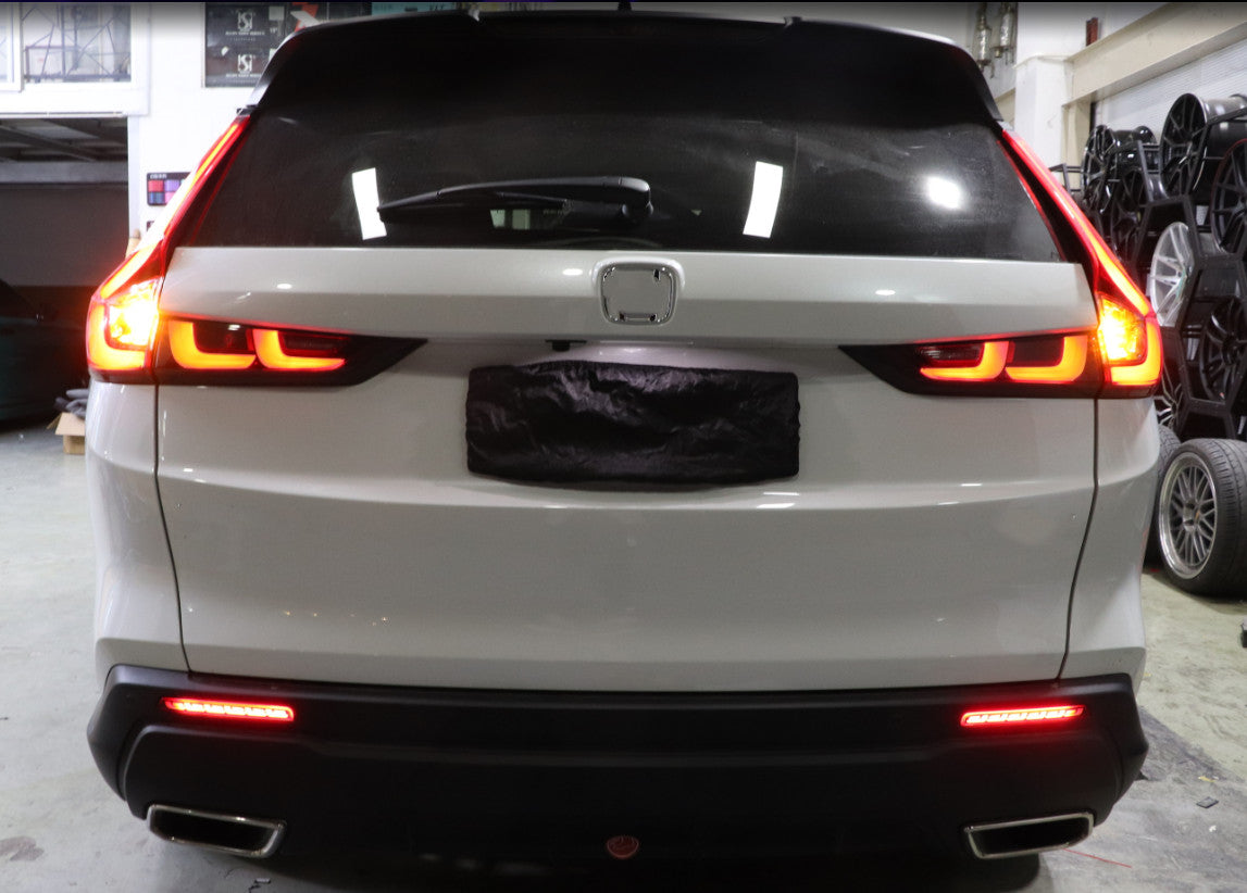 Fit for Honda CR-V CRV 2023 2024 LED Rear Fog Light Tail Bumper Light Sets 2pcs v