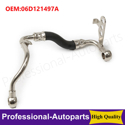 06D121497A Engine Coolant Overflow Hose Fit for Audi for A4 Quattro 2005-2009
