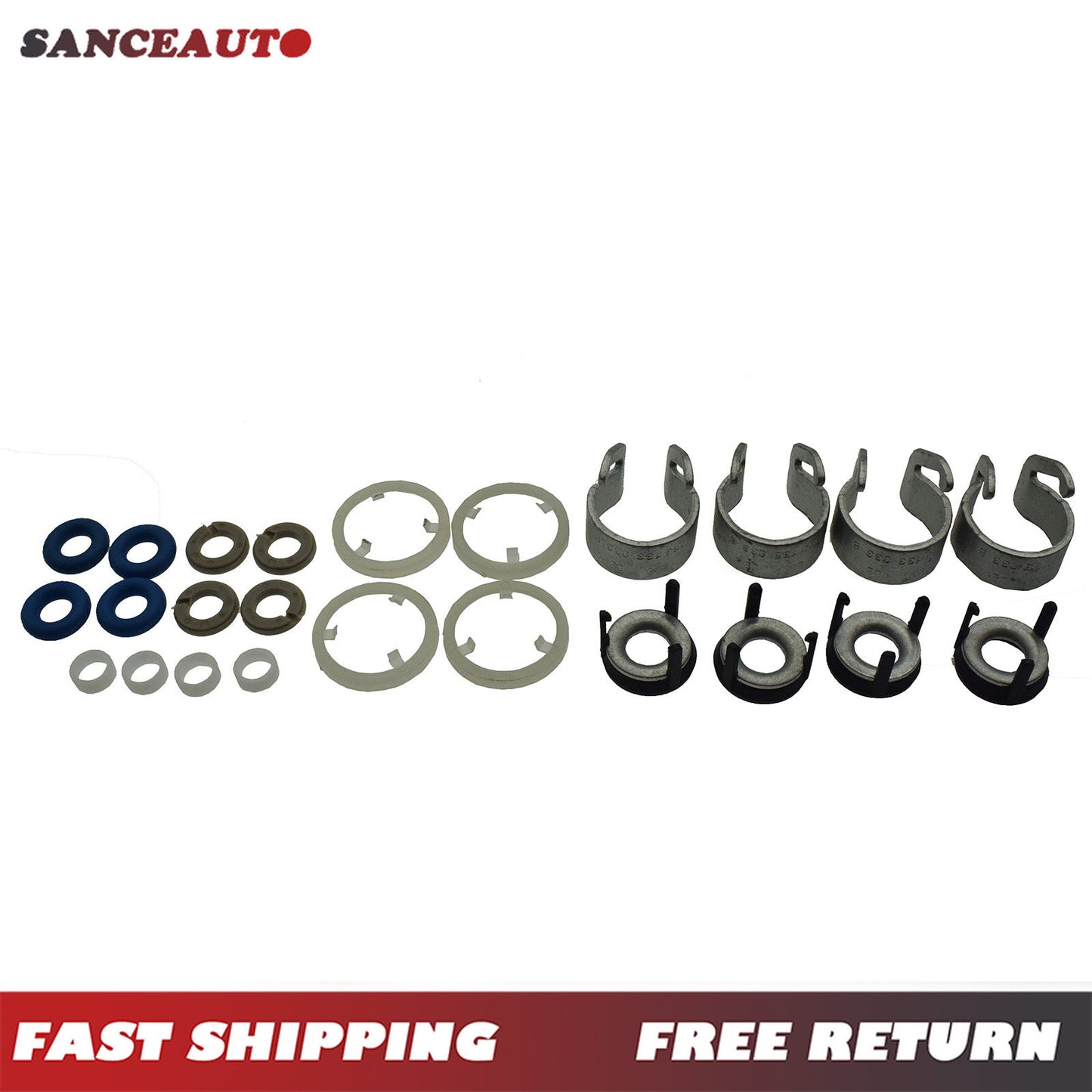Fuel injector O-ring seal kit suitable for Jetta CC, for Audi Q5, A4 1.8, 2.0T 06J 998 907 B- n