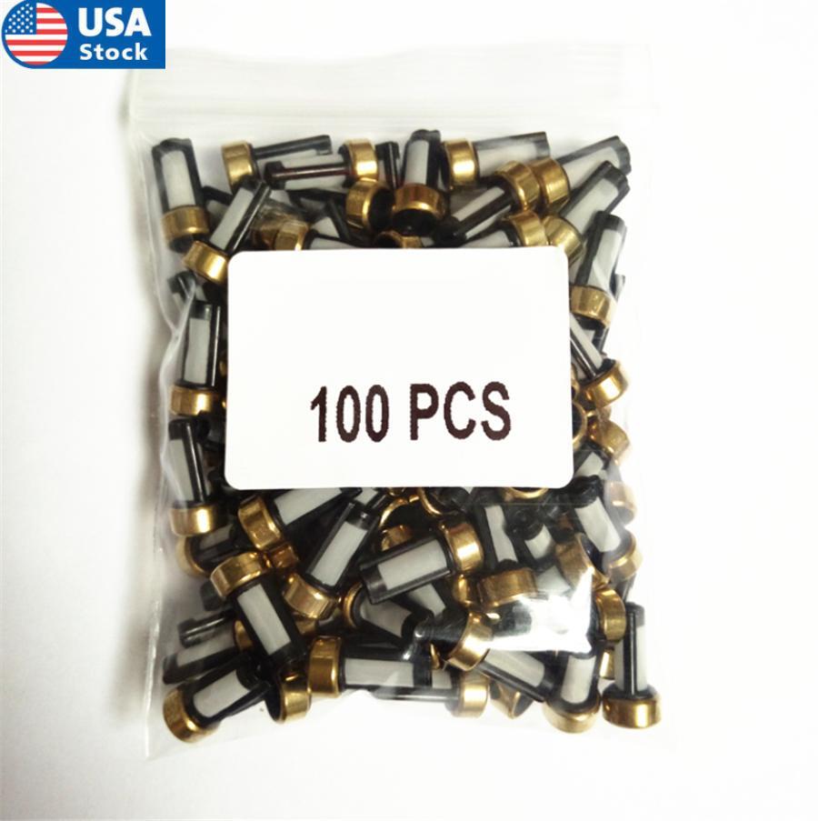100 Pcs Fuel Injector Micro Basket Filter ASNU03C Injector Repair Kit 6312mm Q