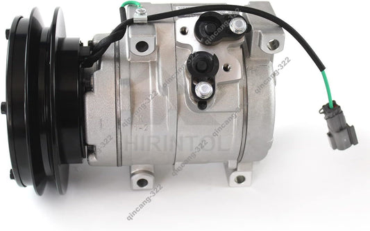 10S15C Air Conditioning Compressor 20Y-979-6121 for Komatsu Excavator PC1250-7