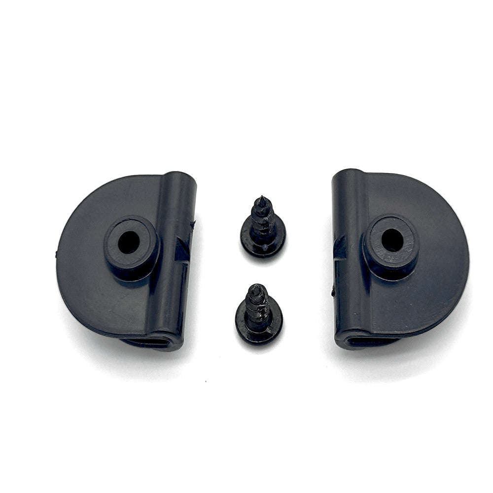 A pair of left-side battery cover clips for Harley Sportster 883 1200 2014 - 2021 n