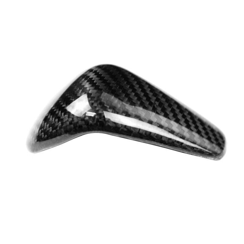 Real Carbon Fiber Gear Shift Head Knob Decor Cover Trim for Audi A7 2015-2018