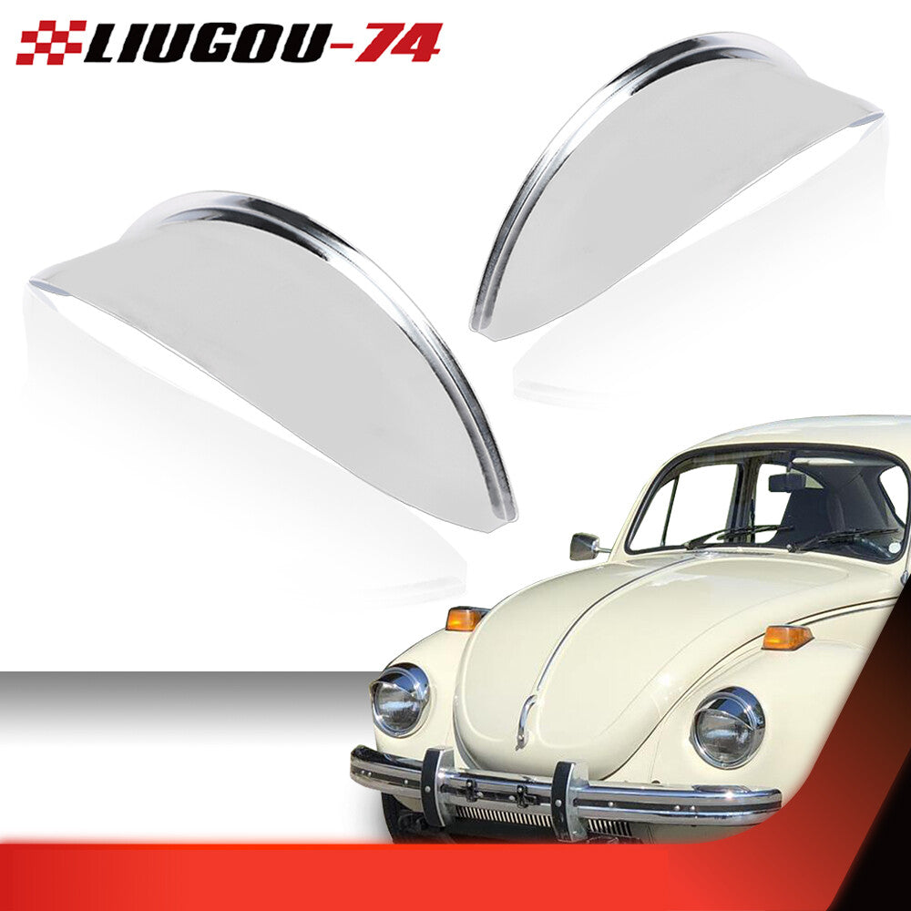 Headlamp Headlamp Visor 7 for CHRome Guard Trim Cap Left + Right Pair - v